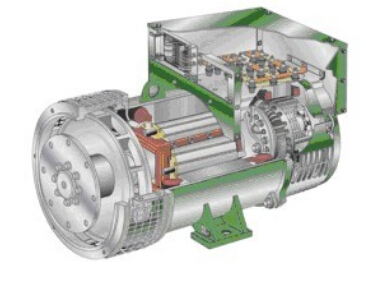 曲江发电机内部结构图 曲江发电机内部结构图